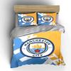"""Ensemble de literie Manchester City" Ensemble housse de couette Housse de couette Taies d'oreiller""" (1 * Housse de couette 2 * Taies d'oreiller, sans couette)