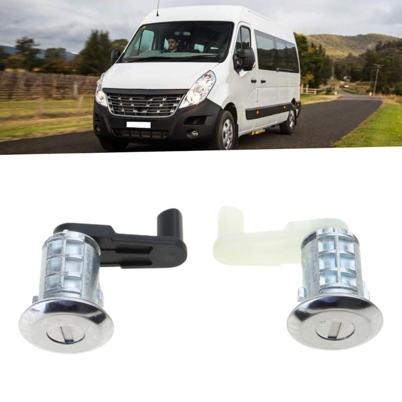 Door Lock Cylinder for MOVANO 98-16 7701470944 Door Locking Cylinder with 2 Key Replacement Accessories