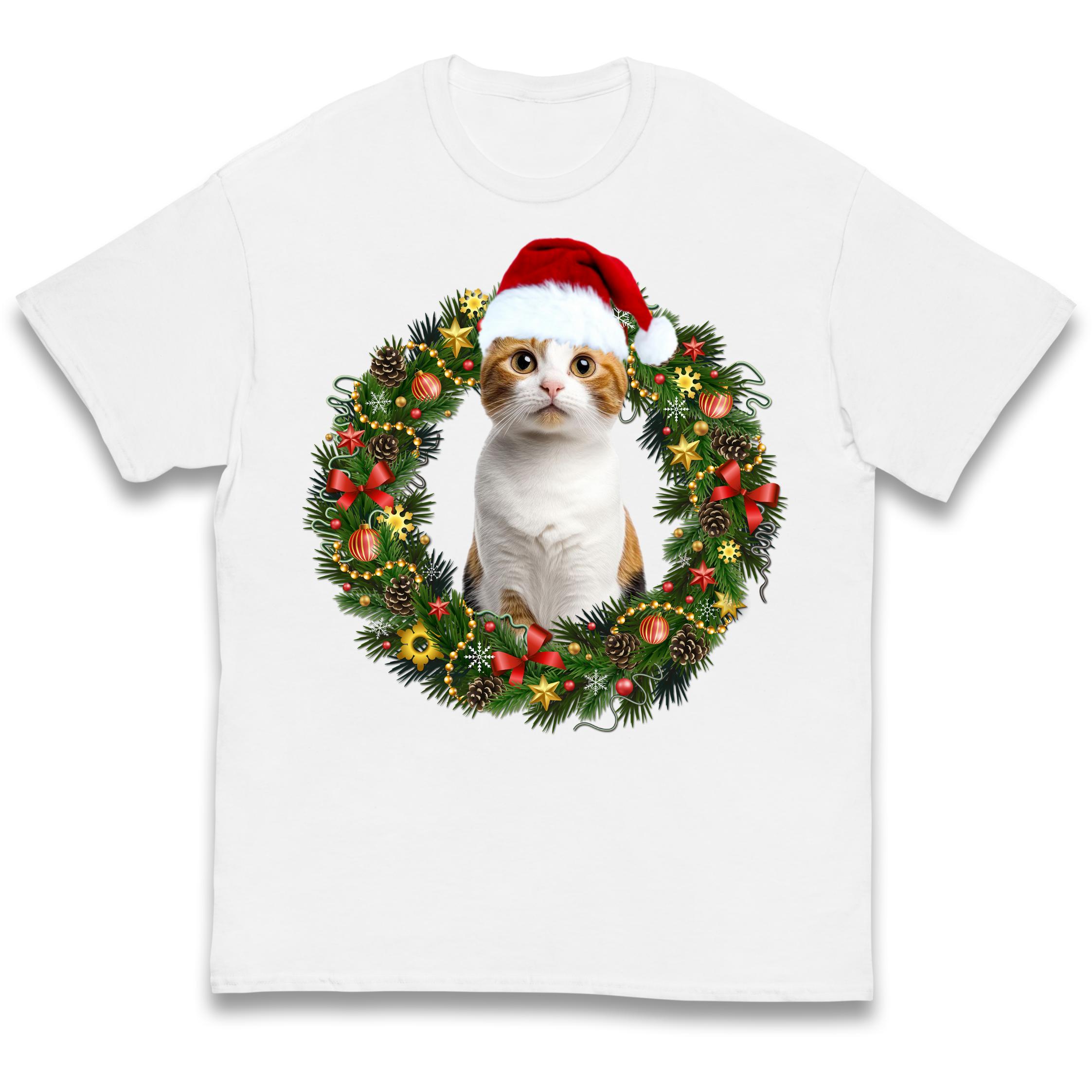 Cat Christmas Kids T-Shirt 150