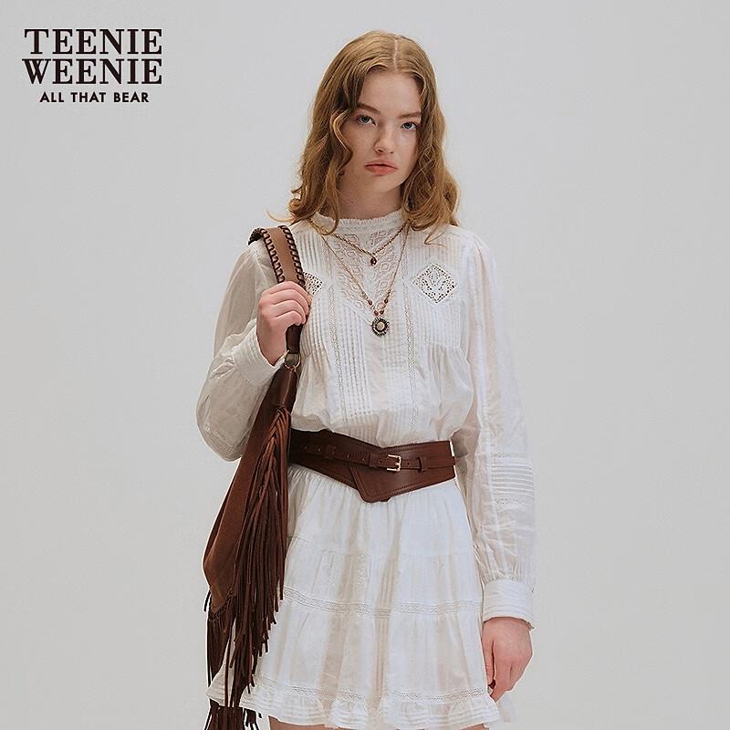 Teenie Weenie Women's French Lace Blouse