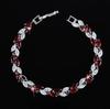 Bracelet Charm Élégant pour Femme Incrusté de Cristal Mode Bijoux de Fiançailles Mariage