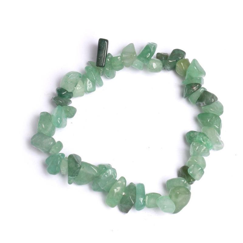 Agate Crystal Bracelet - Hot Selling Fashion Colorful Crushed Stone Stretch Bracelet (european & American Style)