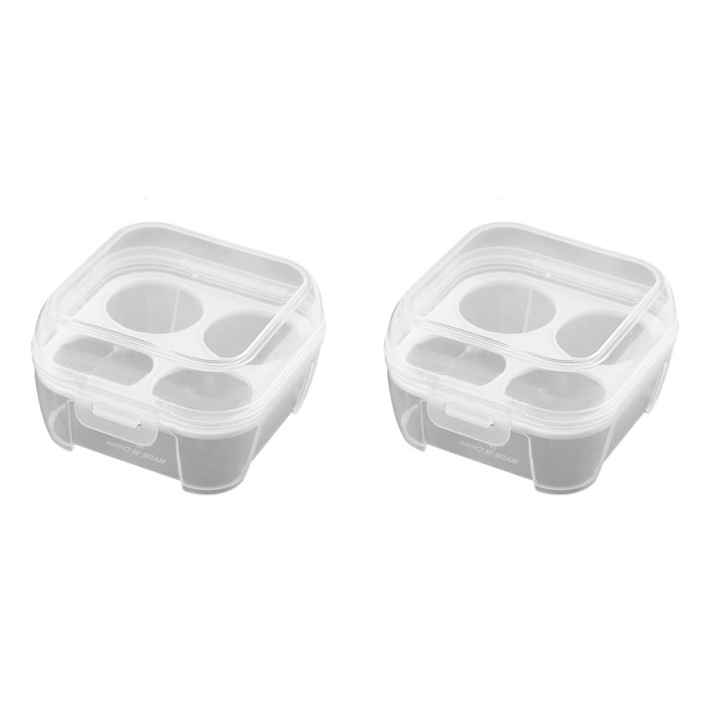 Egg Rack 4 Layers Automatic Scrolling Large Capacity Kitchen Rolling Eggs Container Rolling Eggs Dispenser for Fridge Countertop