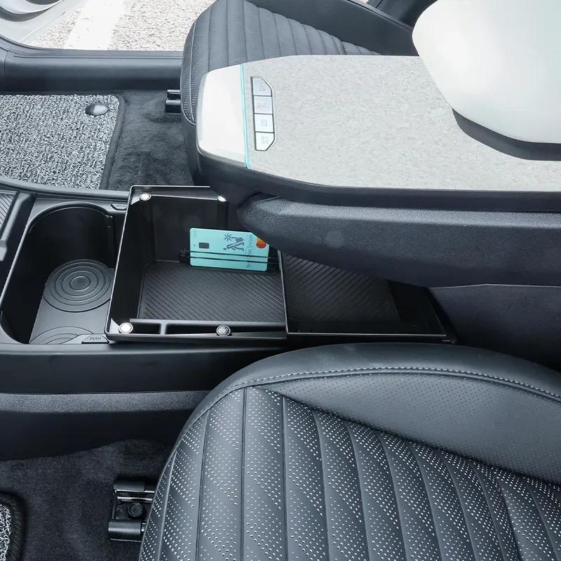 For Kia EV4 2025 2026 Center Console  Armrest Double Layer Storage BoxCar Internal Organizer Tray Interior Accessories
