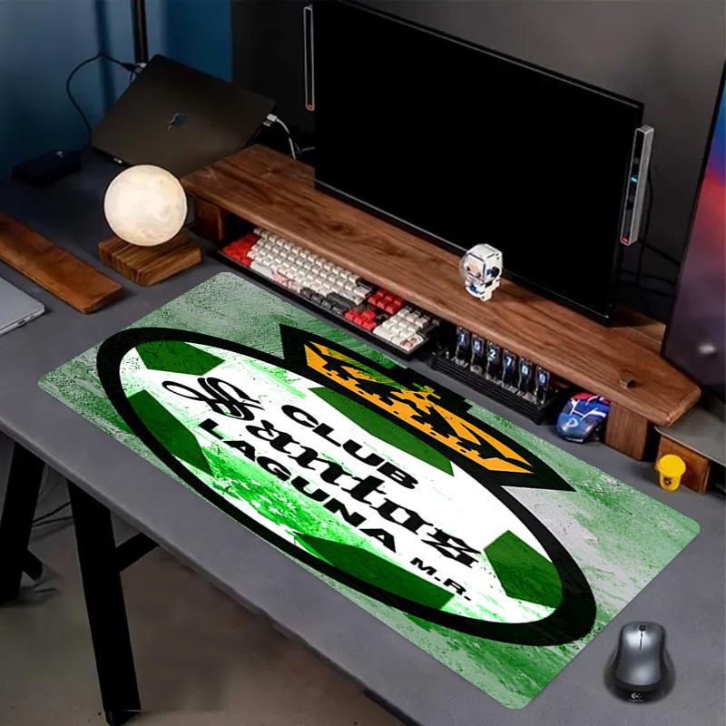 Club Santos Laguna Print Mouse Pad, Anti‑Slip Desktop Keyboard Mat, for PC Laptop Gaming Working Daily Use, Cool Festival Surprise Gift