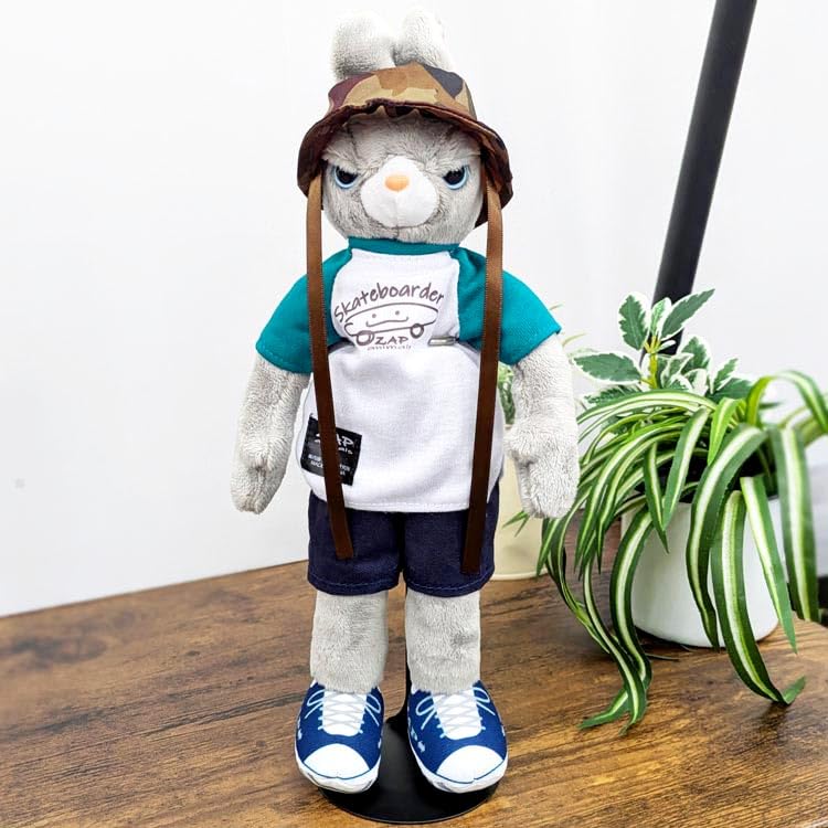 

Naito Design Institute ZAP ANIMALS Plush Small 46375 Toy, Rabbit,