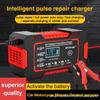 12V Smart Pulse Repair Charger for Car and Motorcycle Batteries