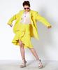 Greedius Ruffle Midi Skirt