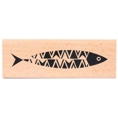 Graine Créative - Ethnic Fish Wooden Stamp