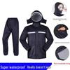 Heavy-Duty Full-Body Rainproof Raincoat & Pants Set for Construction, Riding, and Tea Picking