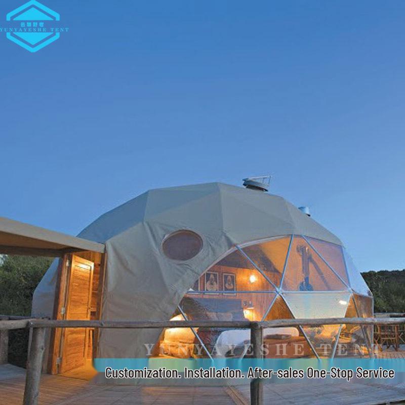 Hoshino Starry Sky Spherical Tent: Insulated Outdoor Hotel for Campsites, Exhibitions, Scenic Spots, & Resorts