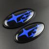 2PCS Acrylic Car Front Logo Rear Badge Emblem Sticker for Subaru XV Outback Impreza BRZ WRX STI Legacy Forester Accessories Y3