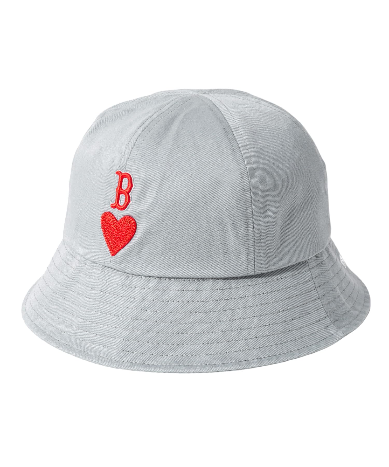 

MLB Korea Bucket Hat 3AHTD091NHEART DOME HAT GRAY Brand Size: 57H Japanese Size (approx.): S [Product Code]