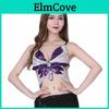 Sparkly Stage Costume With Polyester And Spandex For Nightclub Dancers