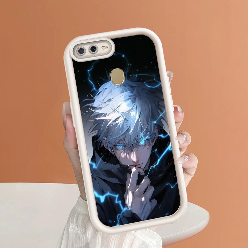 Weiche Silikon-Quadratleitern-Cartoon-Muster Vollständiger Kameraschutz Stoßfeste Hülle für OPPO Reno Realme OnePlus