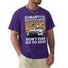 Vintage Car Marty Whatever Happens Don't Ever Go to 2020 T Shirt Harajuku Short Sleeve T-shirt 100% Cotton Graphics Tshirt Tops