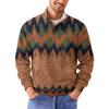 Men's Retro Casual Gradient Printed Sweatshirt