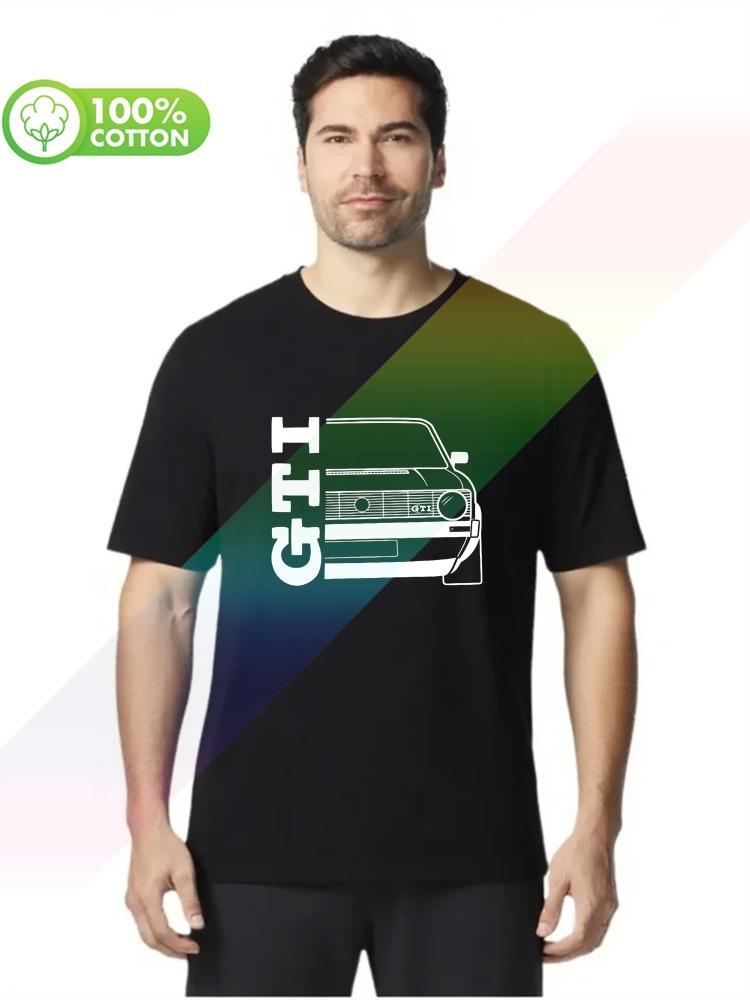 Selling 100% Cotton Men's T-shirt GTI MK2 Men S-XXXL Tops Tees