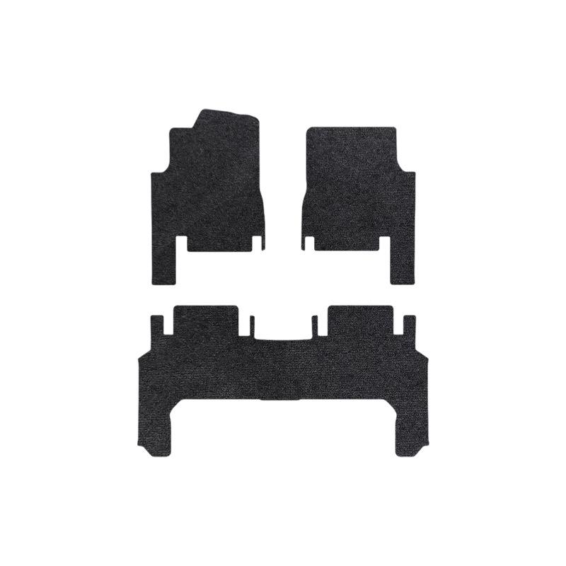 Toyota Land Cruiser Imported Nylon Black Velour Dirt-Resistant Floor Mats