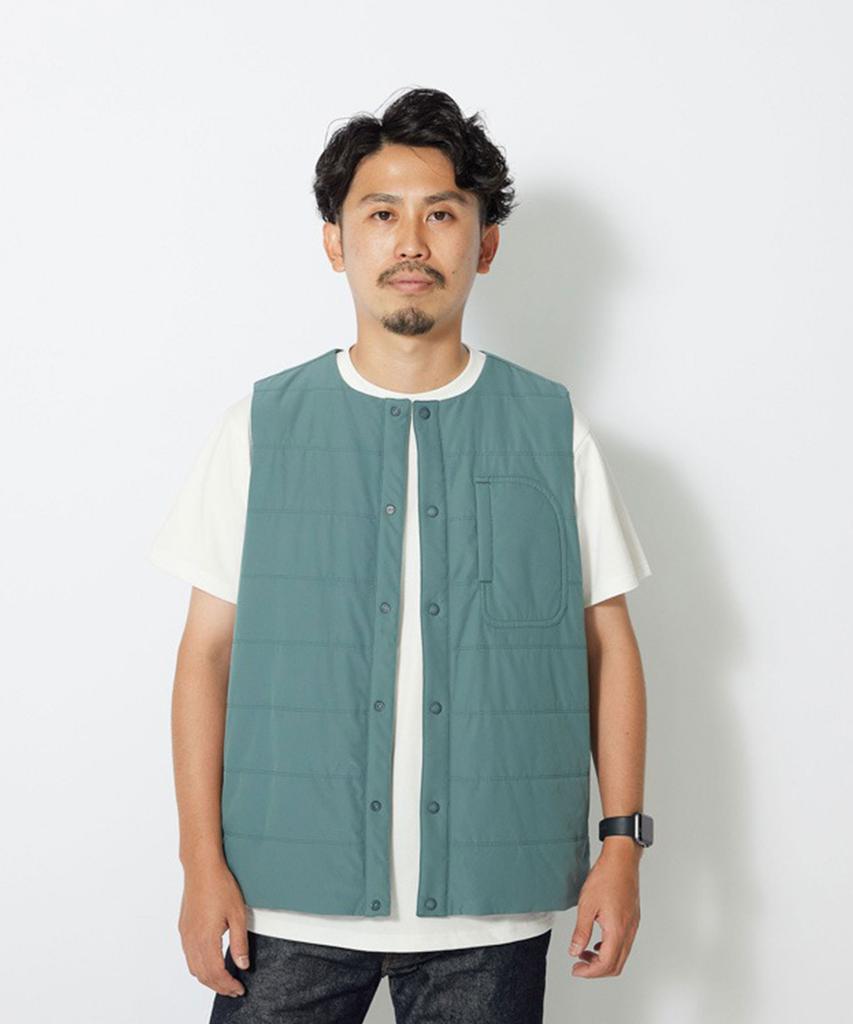 Snowpeak Flexible Insulated Vest - Balsam Green / Sw-23Su004Bgr