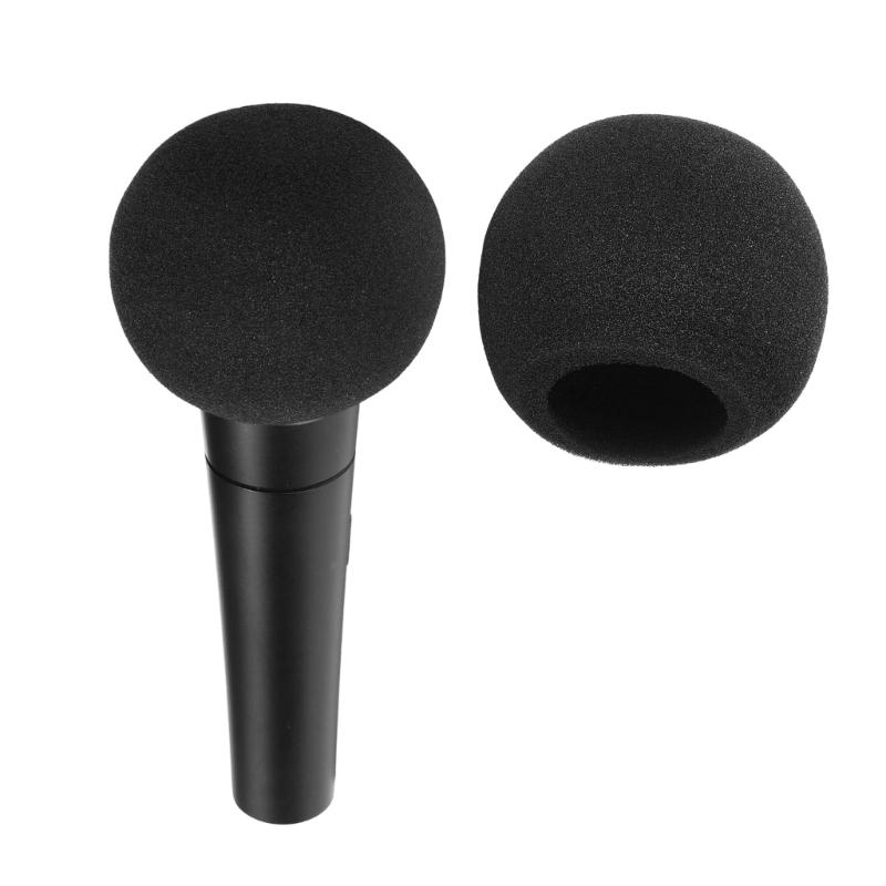 Universal Microphone Windscreen Strong Microphone Foam Cover Suitable for 58 SM48 Professional Vocal Recording