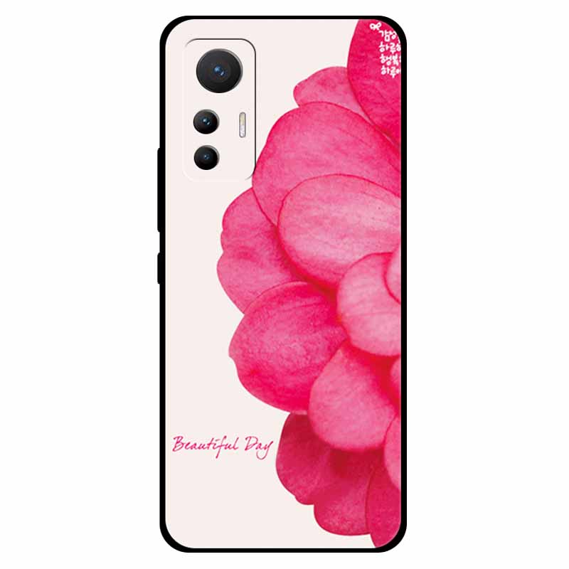 For Xiaomi 12 Lite Case Soft Silicone TPU Space Protective Back Cover For Xiaomi Mi 12 Lite Cases 12lite Printed Marble Shells