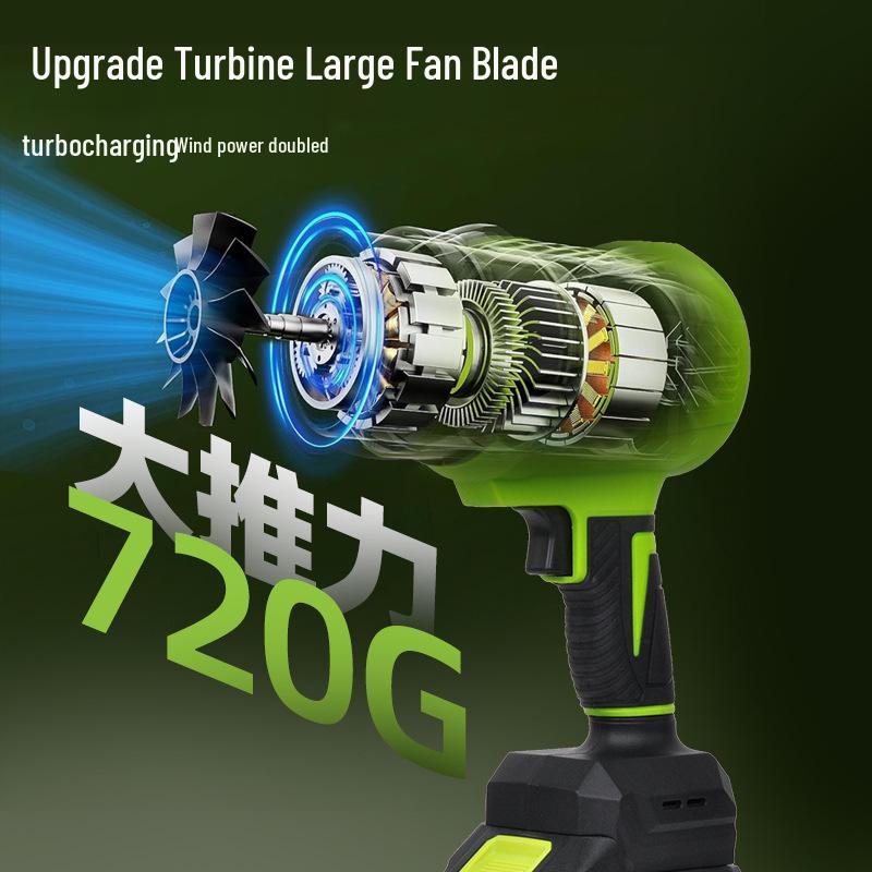 High-Power Cordless Hair Dryer & Dust Blower with Lithium Battery