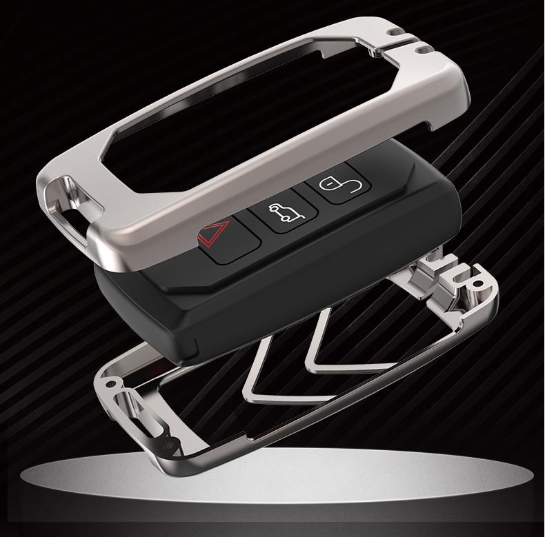 Land Rover Key Case: Fits 23 Range Rover Evoque, L Shell, Discovery 4, Sport, Velar, Freelander 2, Defender.