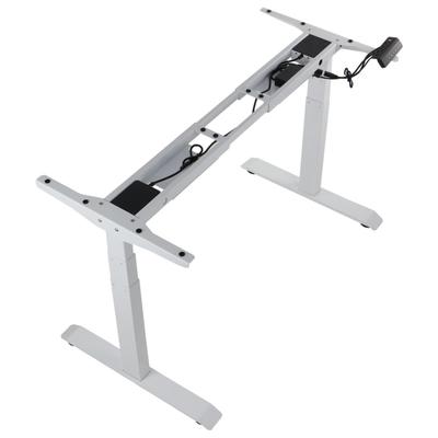 Metal Desk (table) Frame with Electric Height Adjustment, Electric PRATO 04-3T/W WHITE