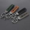 Leather Car Key Ring Keychain for Toyota Rav4 Prado Corolla CHR Avalon Highlander Tacoma Hilux Previa Avensis Camry Land Cruiser