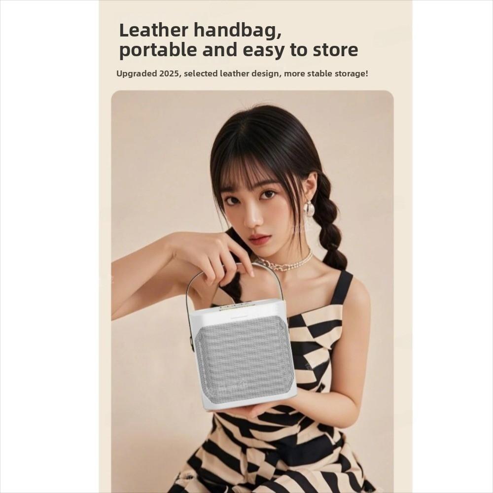 High Power 360 Stereo Surround Karaoke Bluetooth 5.3 Karaoke Machine  Home TV KTV
