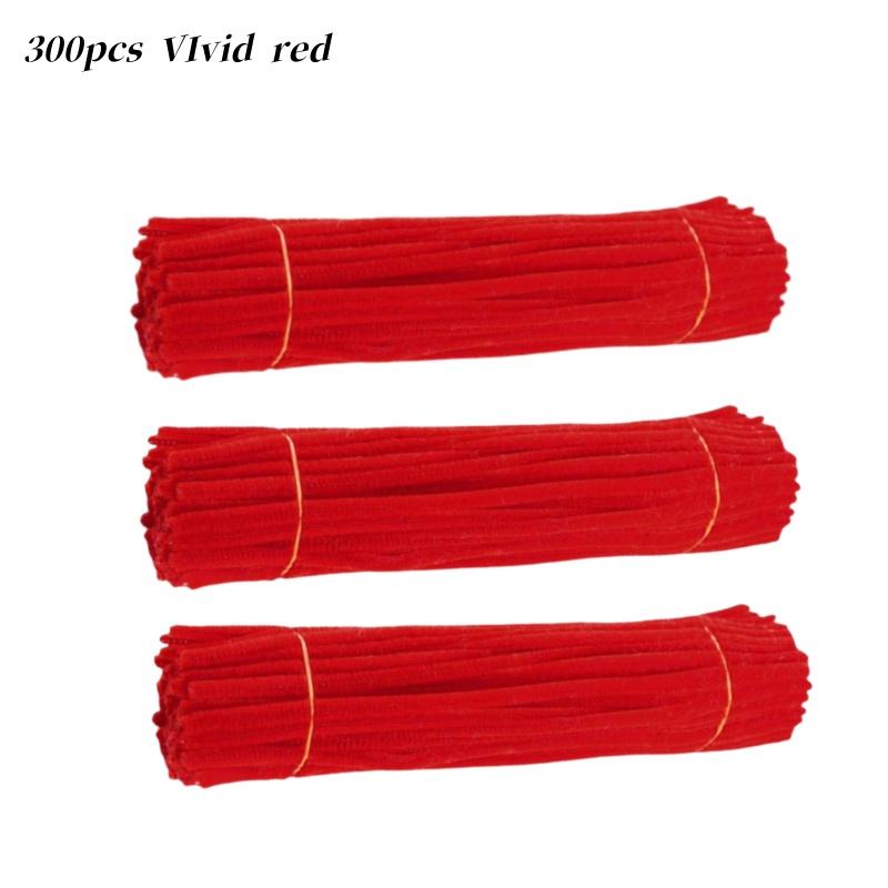 300 Pieces 21 Light Colors Pipe Cleaners Craft Supplies Chenille Stem Pipe Cleaners Bulk for Kids Creative DIY Project
