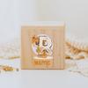 Personalized Money Box Initial with Name Wooden Money Boxes Child Coin Bank Birthday Holiday Gifts for Kids Coin Collection Case