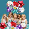 Cute Mermaid Party Balloons for Underwater Mermaid Sea Theme Decor [10pcs/set]