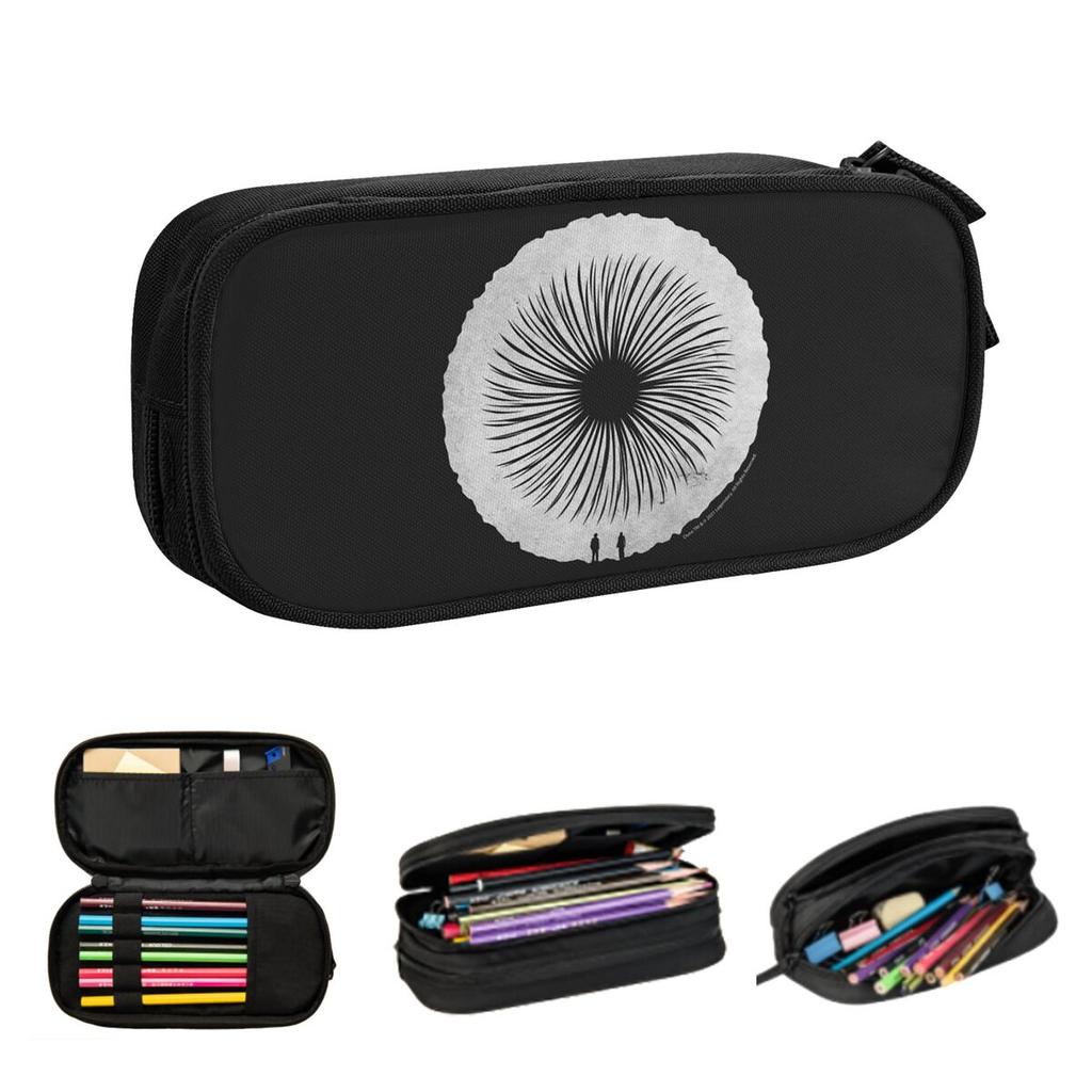 Movie Dune Sandworm Pencil Cases for Students Gifts Pen Box Pencil Bag Large Storage Pencil Pouch