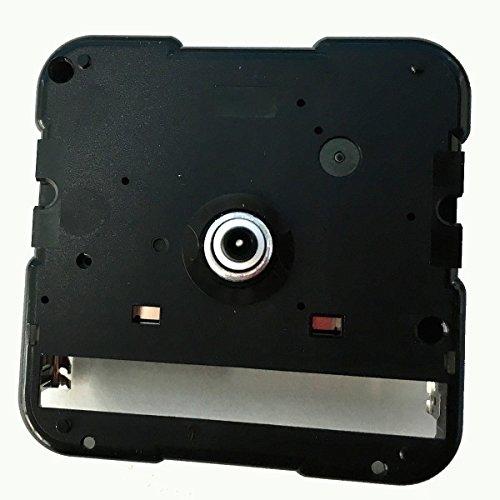 Ręcznie robiony mechanizm zegara, wskazówki zegara z krótkim wałkiem typu sweep, czarny i (cicho i pisz, Q-9)