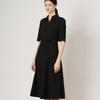 BCBG V Neck Collar Dress B4m3o606