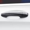 Exterior Door Handle Cover Sticker For Mercedes Benz A B C E GLC Class W177 W247 W205 W213 X253 LHD Carbon Color Car Accessories