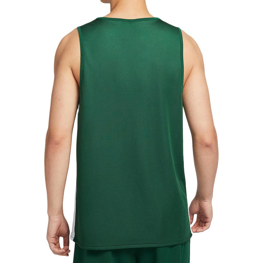 Nike Stock Fashion Comfortable Skin-Friendly Breathable Reversible Basketball Vest Men Tops Canyon-Green IB8827-341