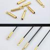 10 Pcs Freely Rotating Coppper Fishing Float Holders Fishing Line Fixed Tube  Outdoor Fishing