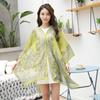 Women's Cashew Print Pearl Beaded Chiffon Scarf - Sun Protection, Extra Large, Thin Beach Towel Wrap