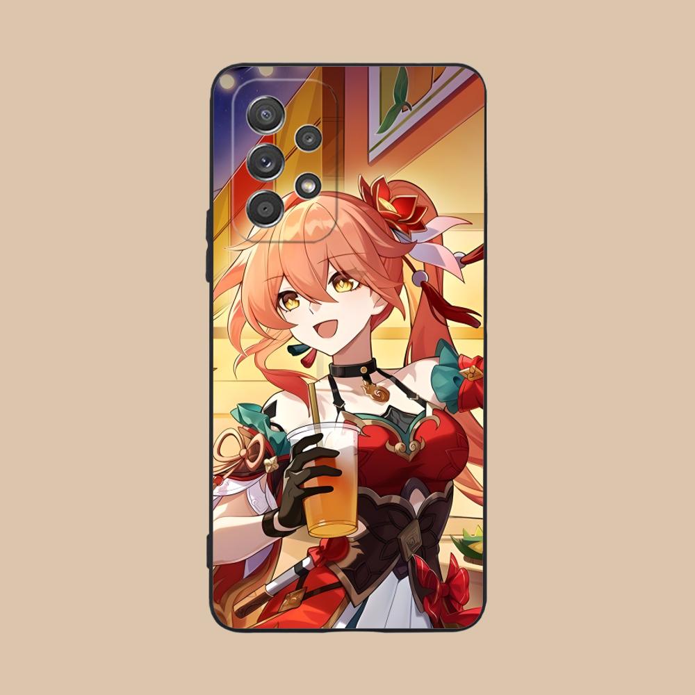 

HSR Guinaifen Matte TPU Mobile Phone Case for Samsung Galaxy M55 54 42 35 34 33 32 23 22 15 14 13 12 F55 5G Colorful Cover Galaxy F04