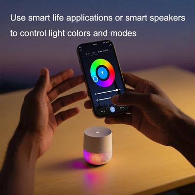 Smart Bulb E27 WiFi/Bluetooth Dimmable LED Light Bulb 9W/12W RGBCW 85-265V Smart Life App Control Support Alexa Google Home