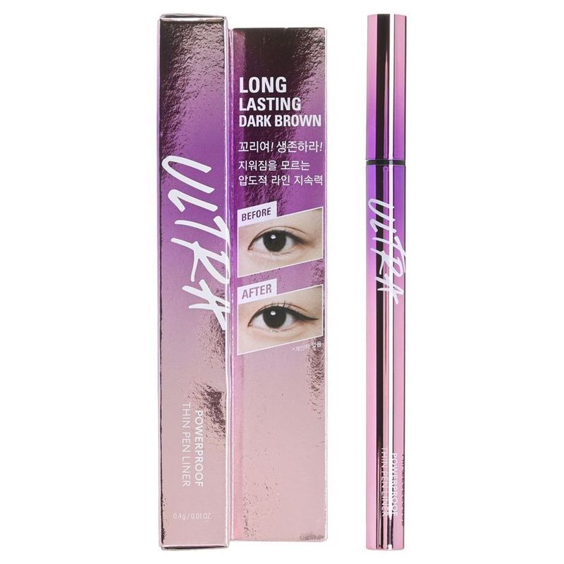 MISSHA - Ultra Powerproof Thin Pen Liner - 3 Colors