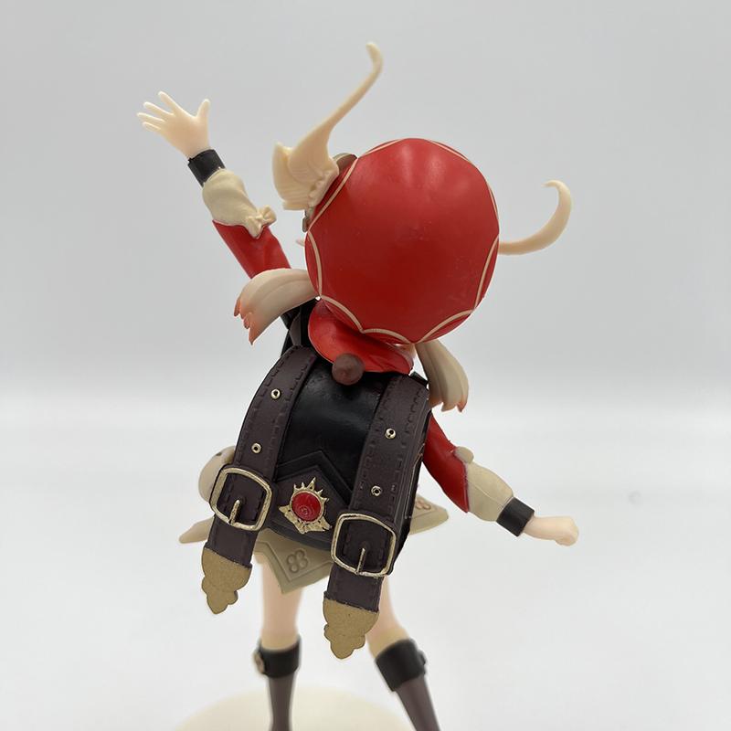 19cm Genshin Impact Hu Tao Anime Figure Genshin Impact Klee Action Figure Ganyu/Qiqi/Paimon Figurine Collection Model Doll Toys