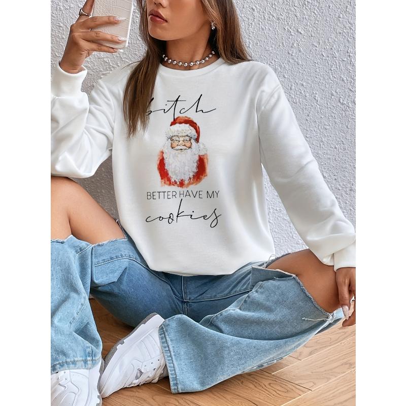 

Теплый женский свитшот с флисовой подкладкой и круглым вырезом, удобный для холодной погоды XXL чёрный