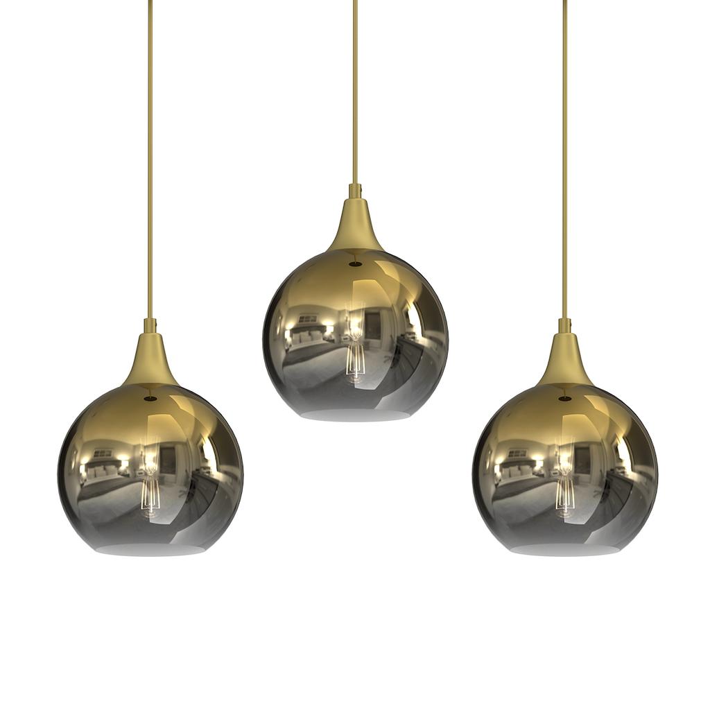 Monte Gold Hanging Lamp 3Xe27