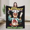 The Muppet Christmas Carol 20th Anniversary Muppet Show Flannel Blanket Novelty Throw Blankets for Home 150*125cm Bedspread