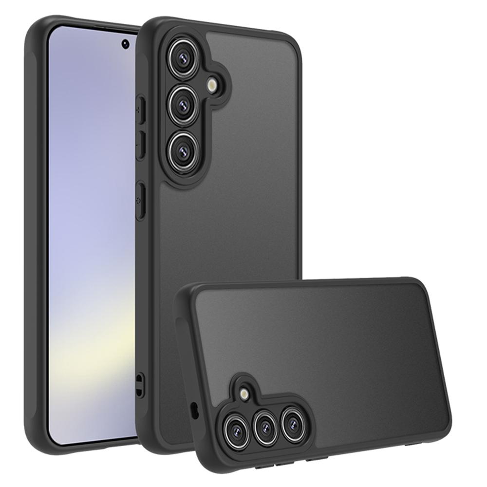 

For Samsung Galaxy S25+ Case Skin Touch Matte PC+TPU Shockproof Phone Back Cover A