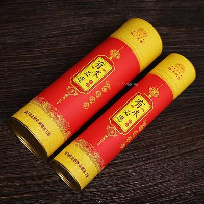 500g/Röhre Natürliches Buddha-Stäbchen Räucherstäbchen Bambus Räucherstäbchen Rauchlos Sandelholz Tempel Buddha-Anbetung Anbetung Segen Räucherstäbchen